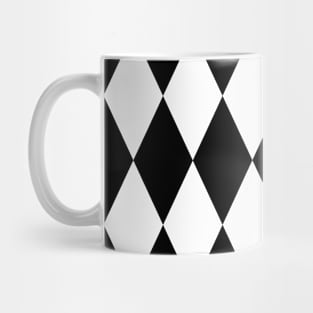 Black Diamond Pattern Mug